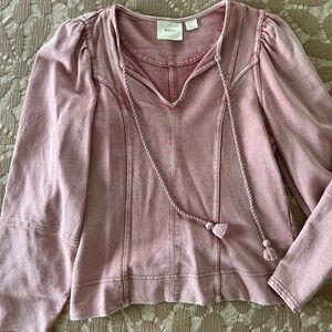 Anthropologie Maeve Sweatshirt Top
